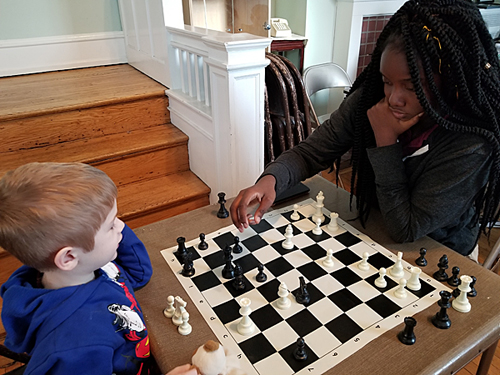 AWARD-WINNING PAUL ROBESON CHESS CLUB