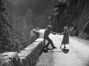 Paul Robeson and Eslanda Goode Robeson were featured in the silent movie "Borderline," made in Switzerland in 1930. Photo from the Criterion Collection.